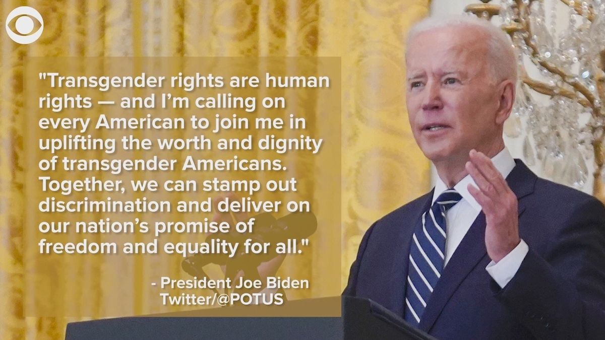 Biden Declares Easter Sunday as Transgender Day of Visibility, Urges