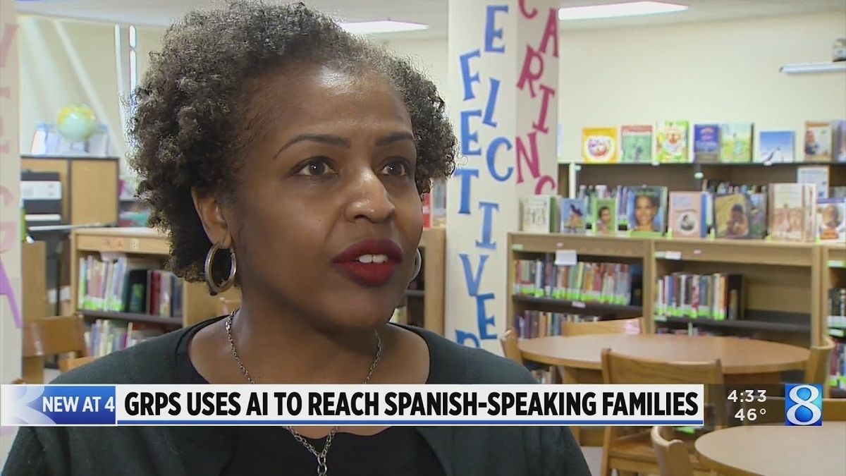 Las escuelas de Grand Rapids adoptan IA para conectarse con familias de habla hispana