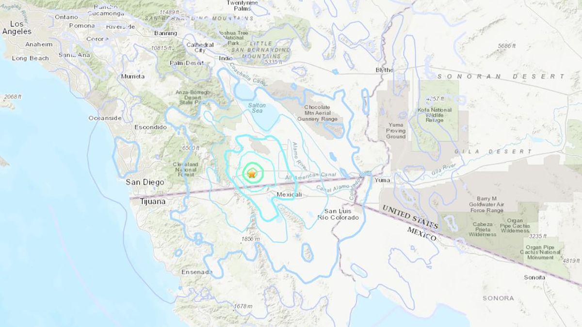 Southern California was shaken by a 4.8 magnitude earthquake