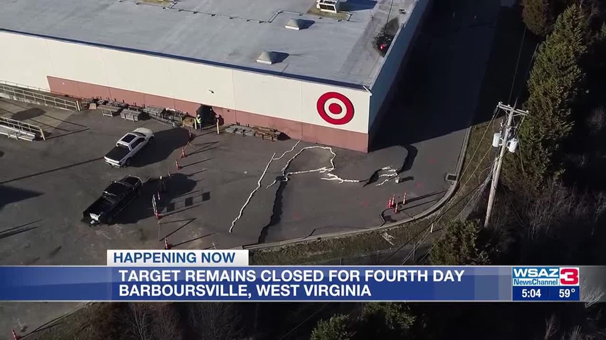 Unexpected Target Store Shutdown in Barboursville, WV Hill Slip and