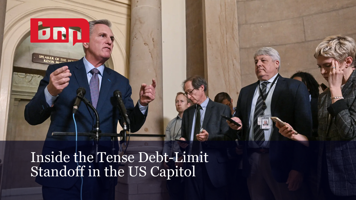 Inside The Tense Debt-Limit Standoff In The US Capitol