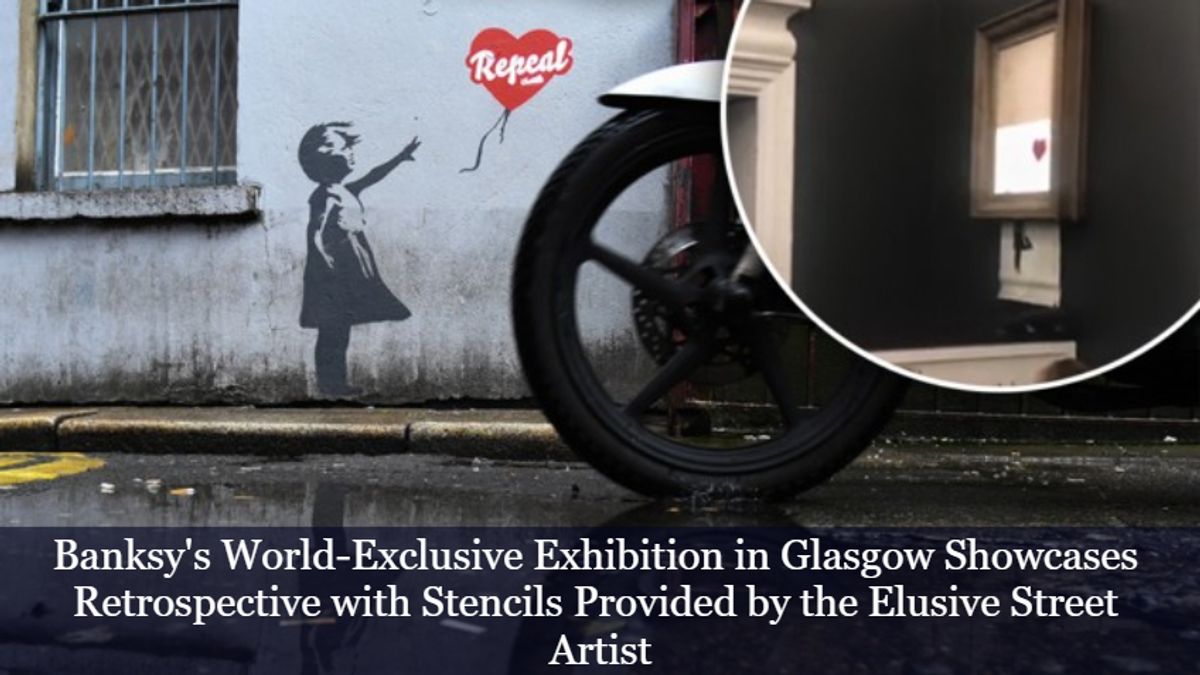 Banksy's WorldExclusive Exhibition in Glasgow Showcases Retrospective