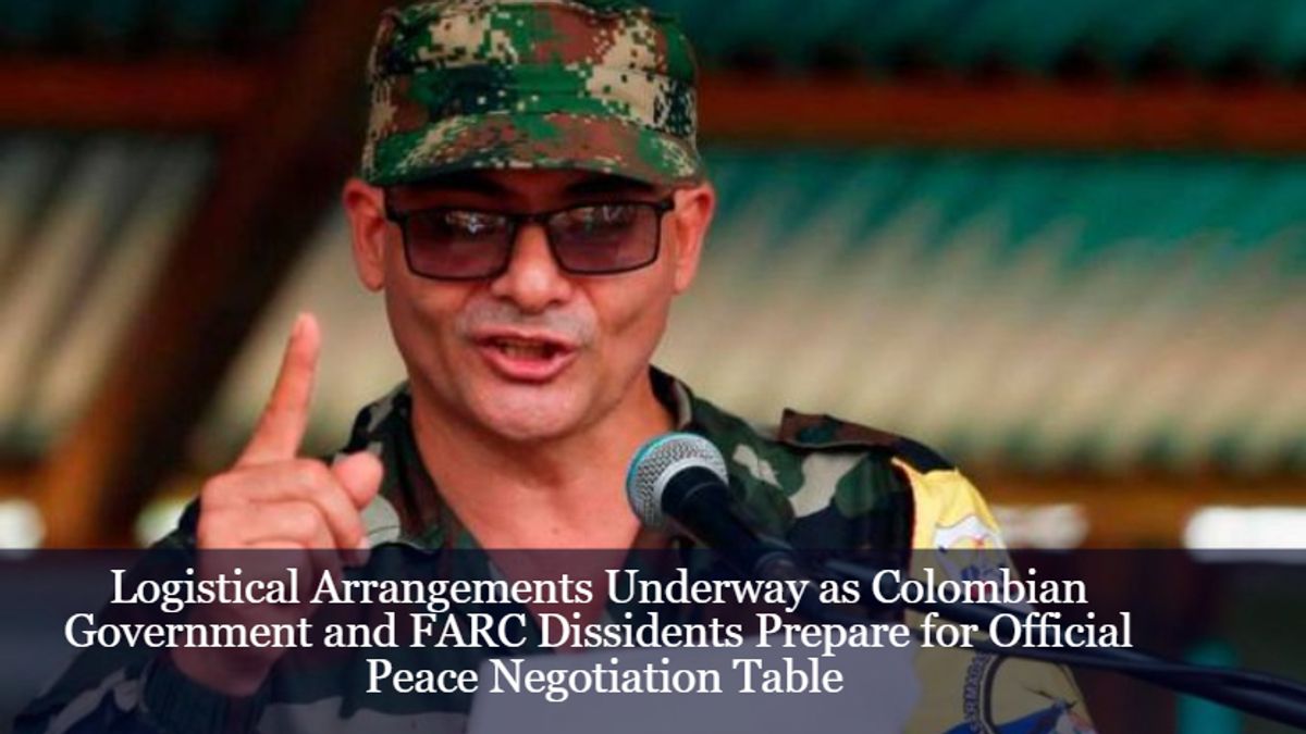 Logistical Arrangements Underway As Colombian Government And FARC ...