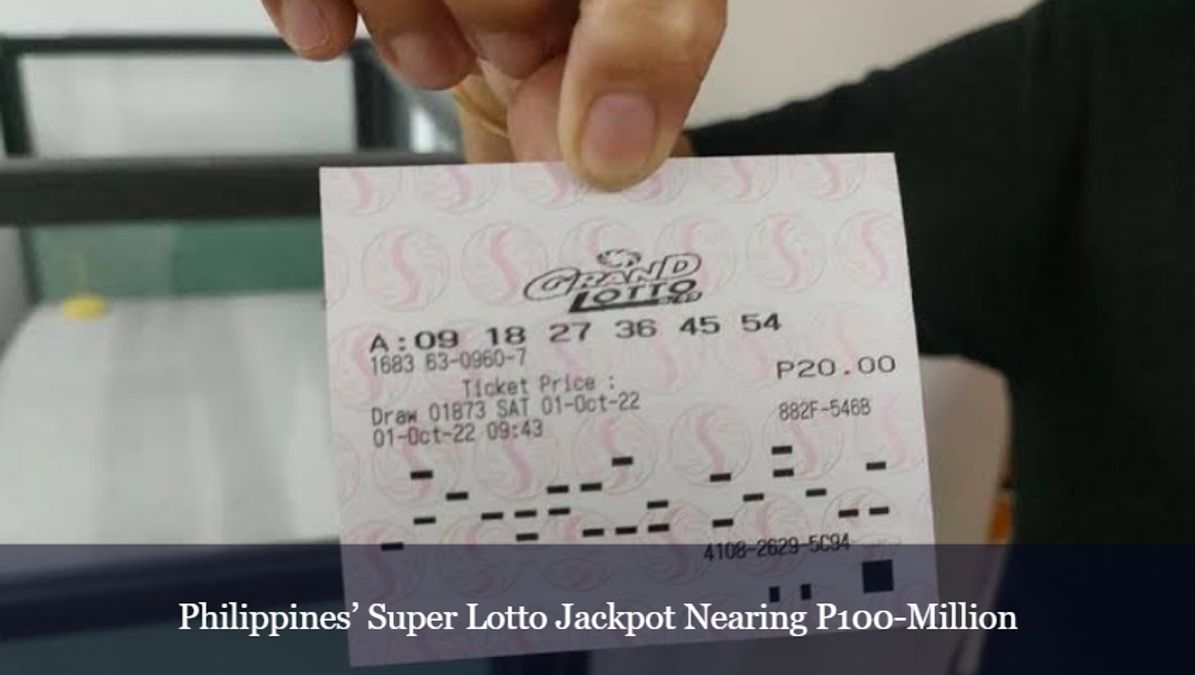 Philippines' Super Lotto Jackpot Nearing P100-Million