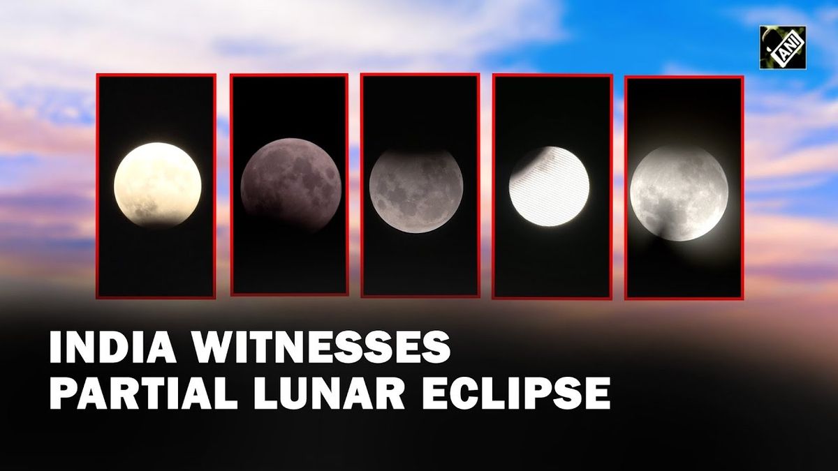 Rare Lunar Eclipse Captured by Indian Amateur Astronomers A Reminder