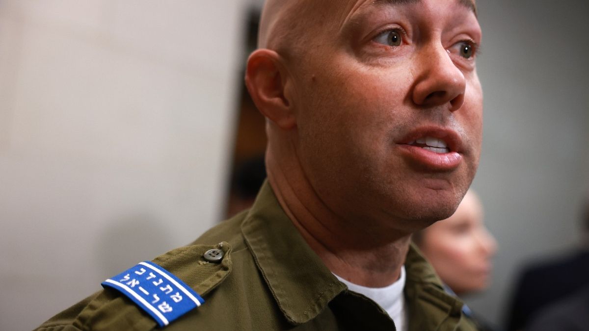 Rep. Brian Mast Stands with Israel, Wearing IDF Uniform on Capitol Hill