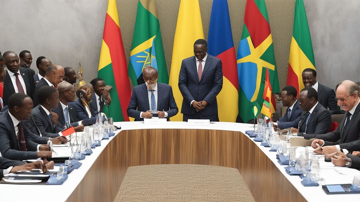 Český premiér Petr Fiala posiluje africké vztahy prostřednictvím obchodního fóra v Etiopii