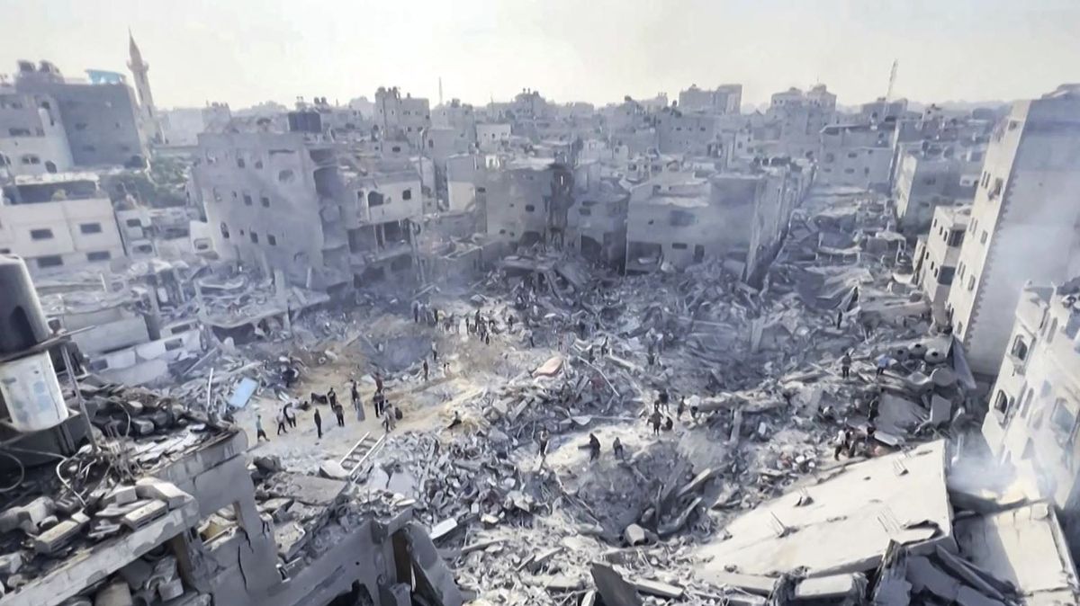 Aftermath in gaza a landscape of devastation and despair