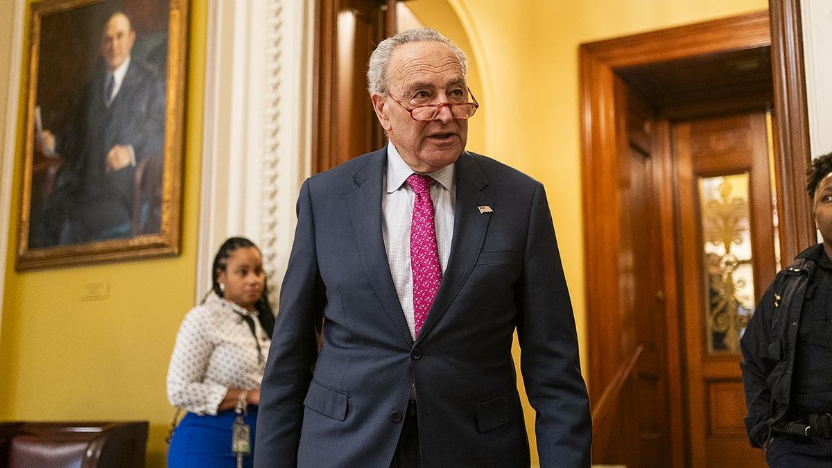 Schumer Signals Support For Johnson's Stopgap Spending Bill