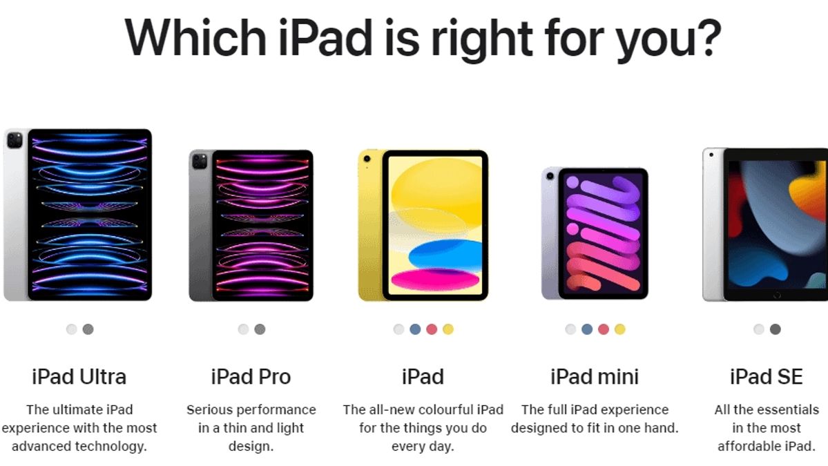 Apple to Simplify iPad Lineup in 2024: Aiming for Clarity in Diversity