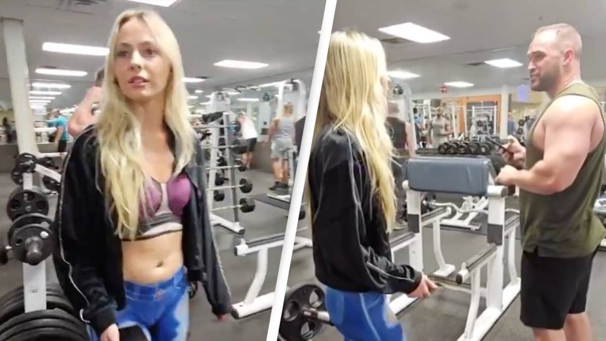 Woman's gym outfit goes viral and unleashes huge debate