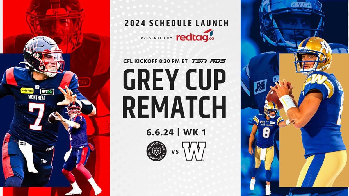 CFL Unveils Exciting Schedule for the 2024 Season
