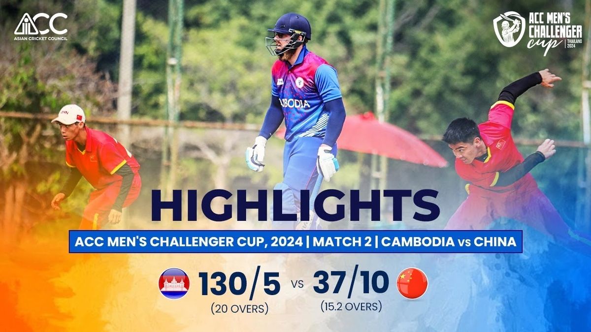 ACC Men's Challenger Cup 2024 Saudi Arabia Vs Cambodia A Promising