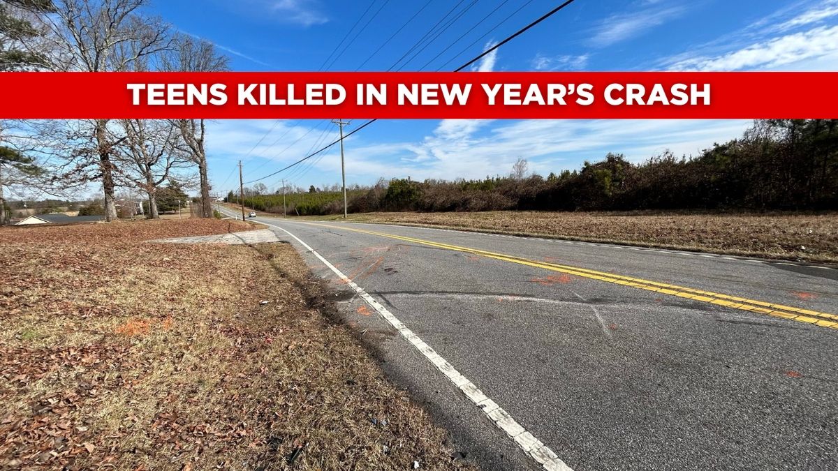 Tragic New Year's Day Car Accident Claims Lives of Two Teenagers in Gaffney