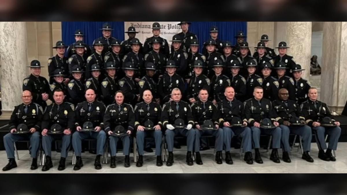 Indiana State Police Academy Graduates 28 New Troopers