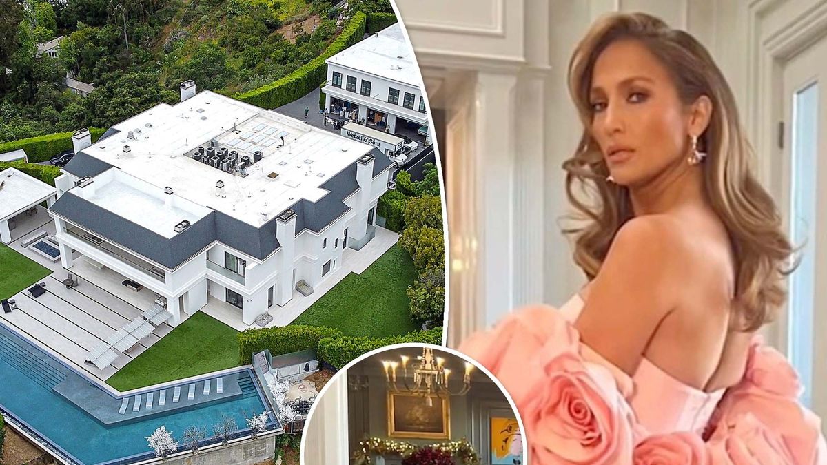 An Unexpected Glimpse into Jennifer Lopez's Luxurious Bel Air Mansion