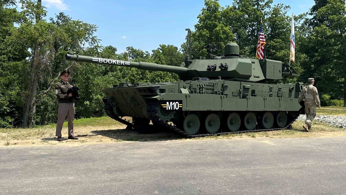 U.S. Army Advances Full-Rate Production of M10 Booker Light Tank