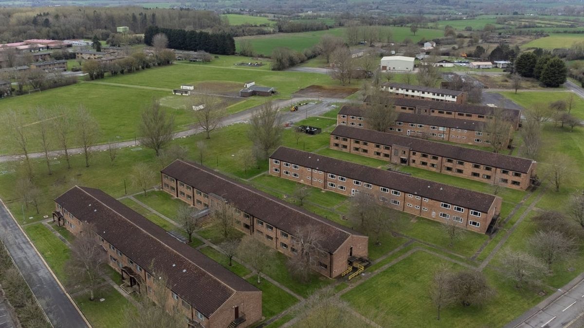 Historic RAF Scampton Base Transformed into Asylum Seeker Housing Amid ...