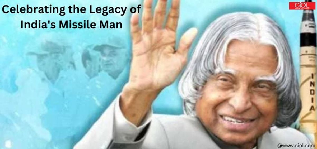 Celebrating The Legacy Of India's Missile Man: Remembering Dr. APJ ...