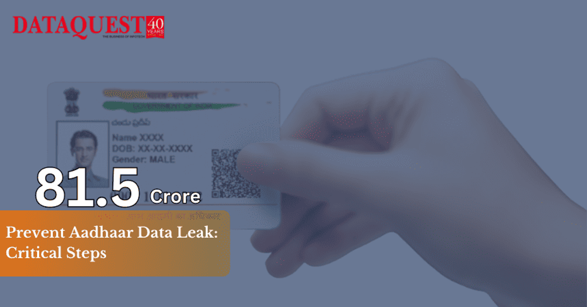 Aadhaar Data Leak of 81.5 Crore Indians; Know How to Prevent It