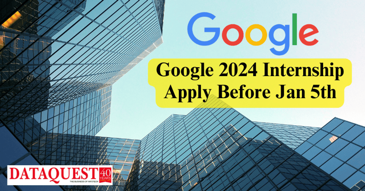 Google Data Center Engineering Internship 2024 Apply by Jan 5