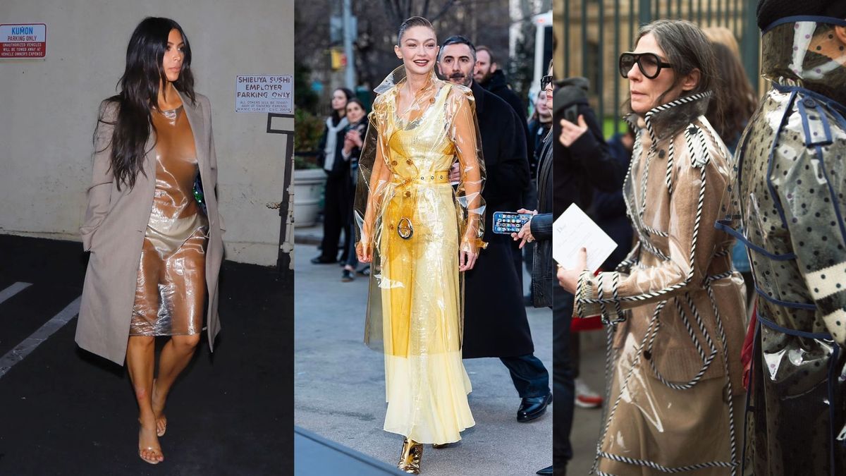 Gigi Hadid Is Bringing The Shiny, Chic, PVC Trend Back Again