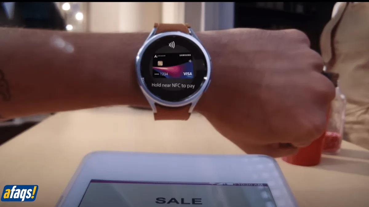 Samsung galaxy watch contactless payment outlet