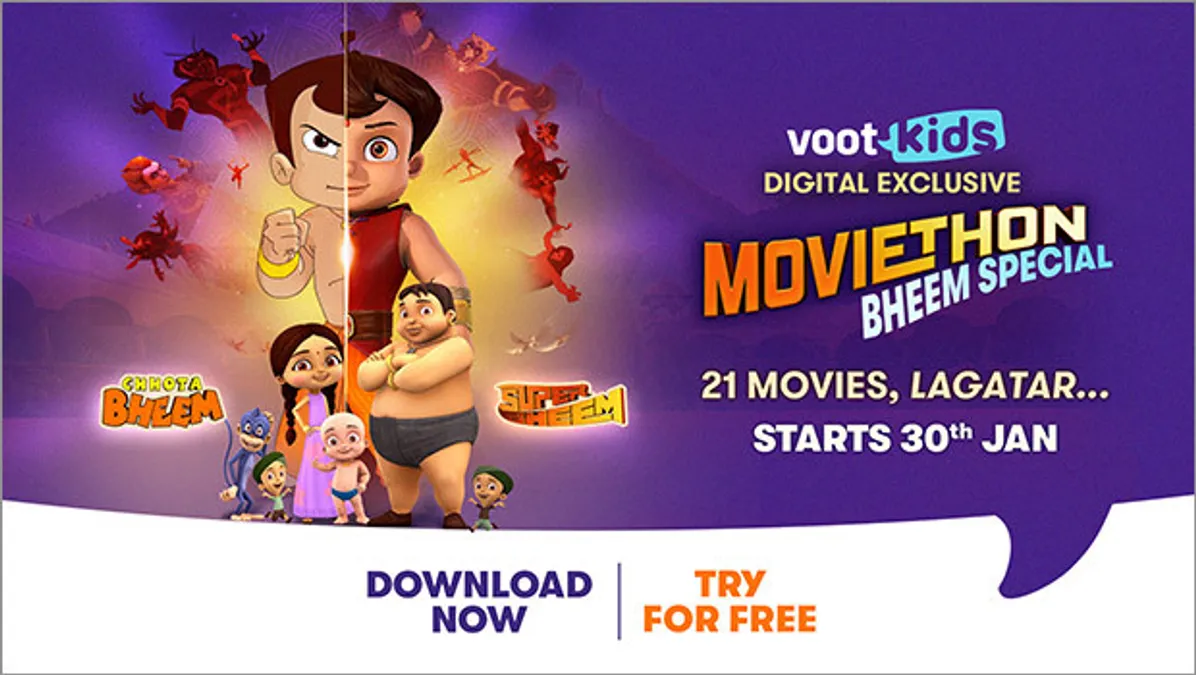 Voot Kids partners with Green Gold Animation brings The Voot Kids Moviethon Bheem special