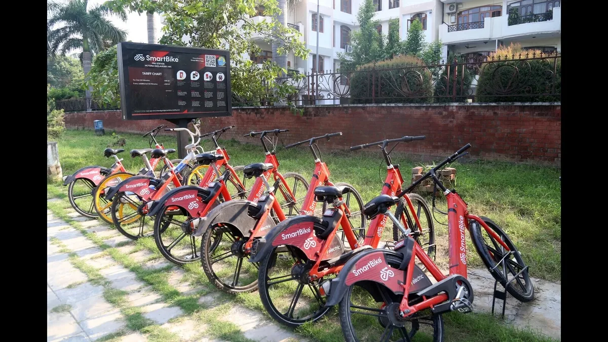 Smart bike rides not free anymore in Chandigarh, user count dips sharply :  The Tribune India