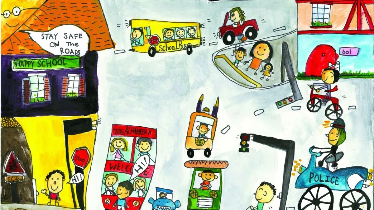Winners of Road Safety Wales poster competition revealed