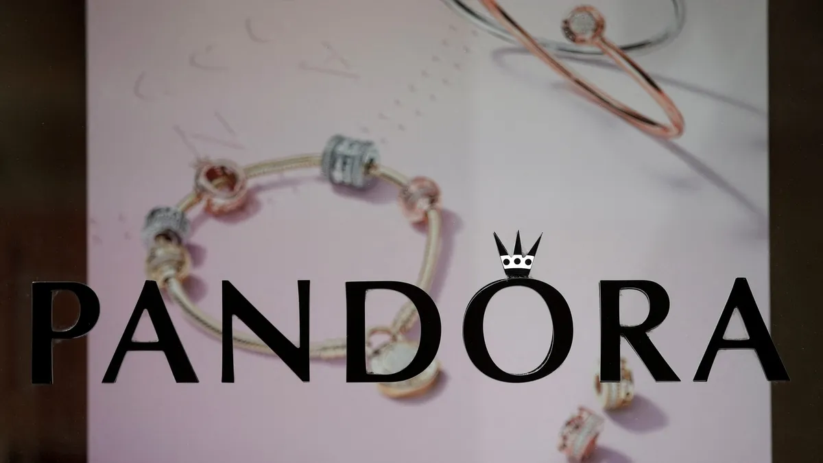 Pandora deals jewelry rebranding