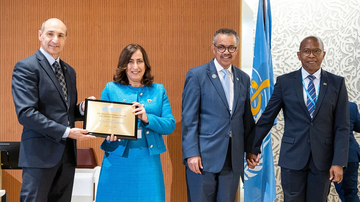 Nimhans will receive the WHO Nelson Mandela Award for Health Promotion