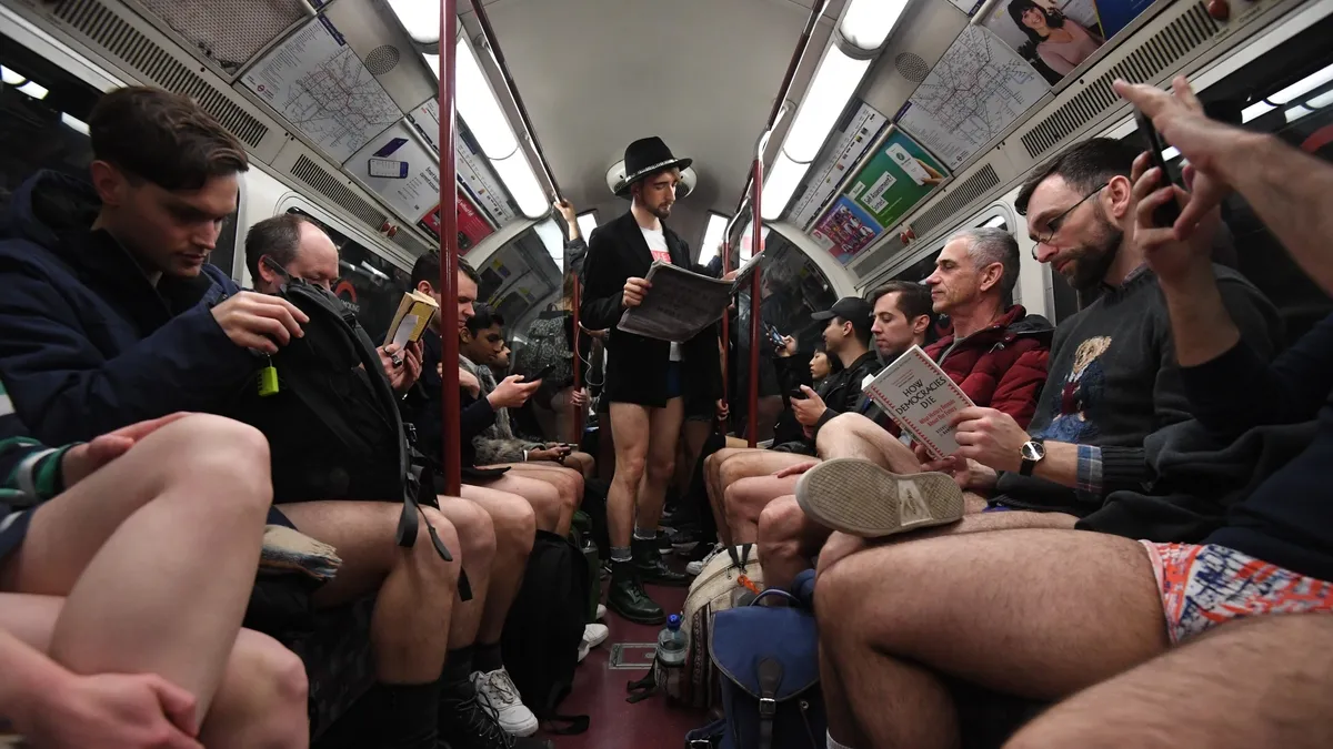 No Pants Subway Ride