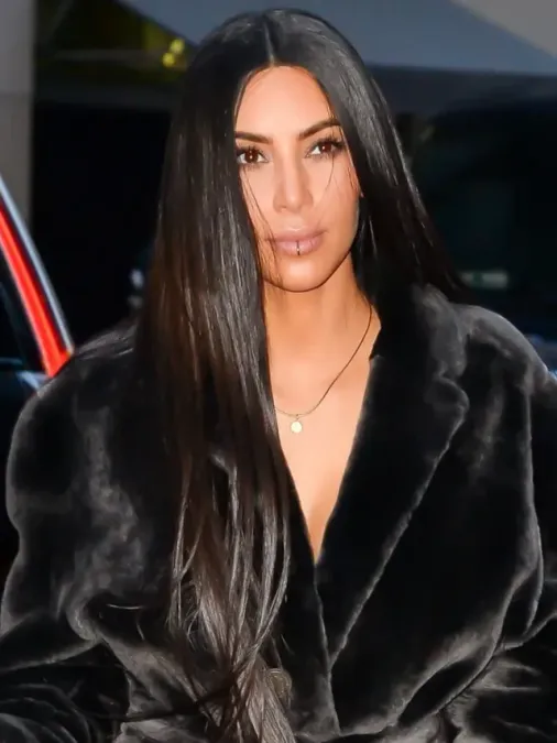 Kim Kardashian Shocks in Bold Prada Fur Outfit
