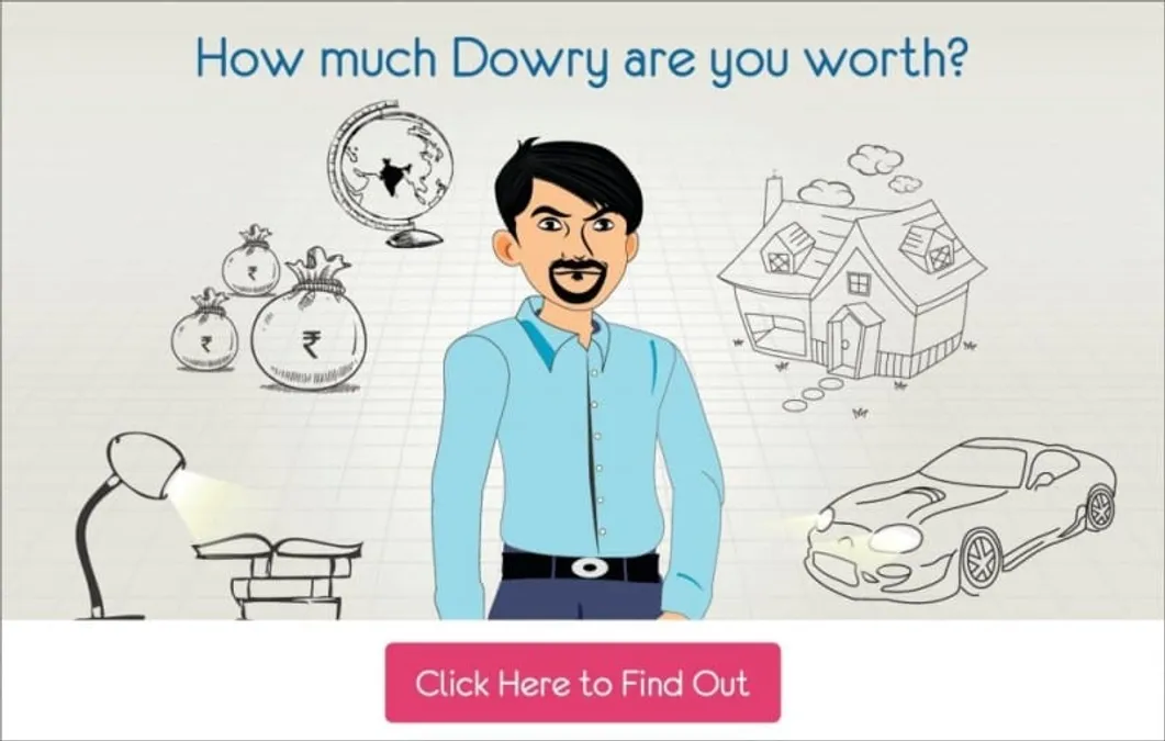 How much dowry are you worth? uses unique gamification