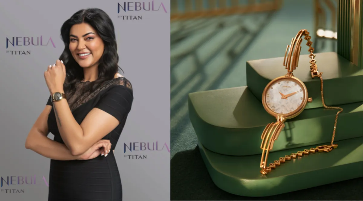 Sushmita Sen Launches Nebula by Titan Watches