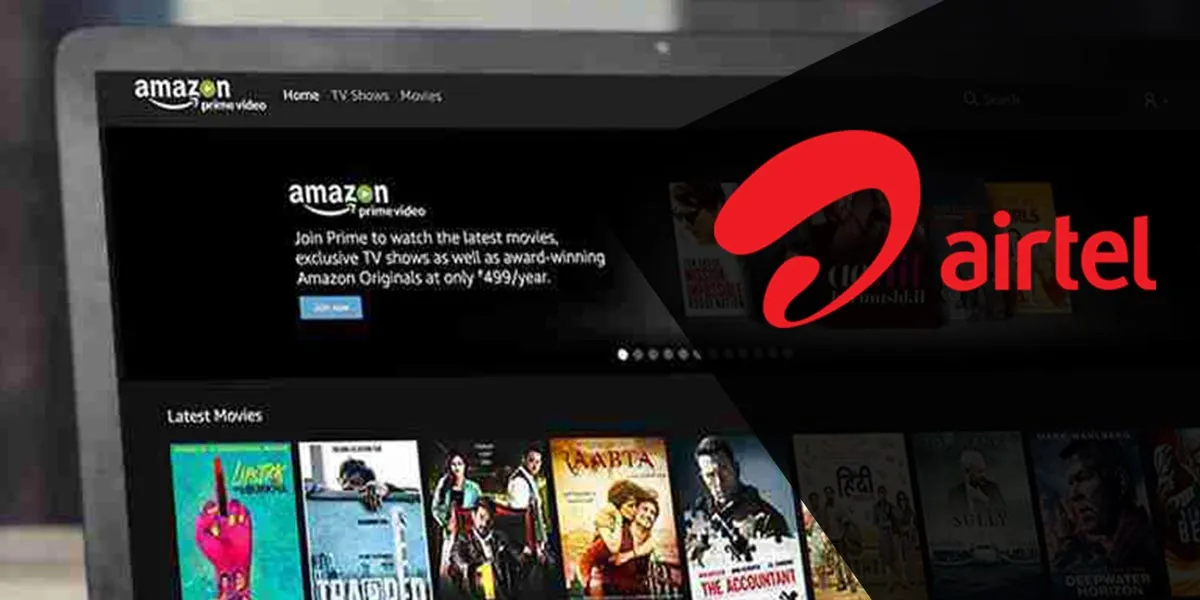 Amazon offers free one year Prime Services to Airtel post paid customers