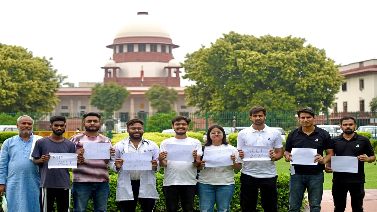 NEET UG 2024 hearing: Supreme Court orders NTA to upload city-center wise results by Saturday, hearing on counseling on Monday