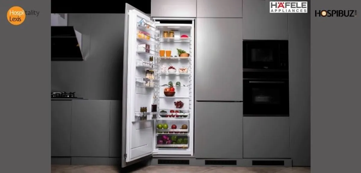Hafele built in fridge top