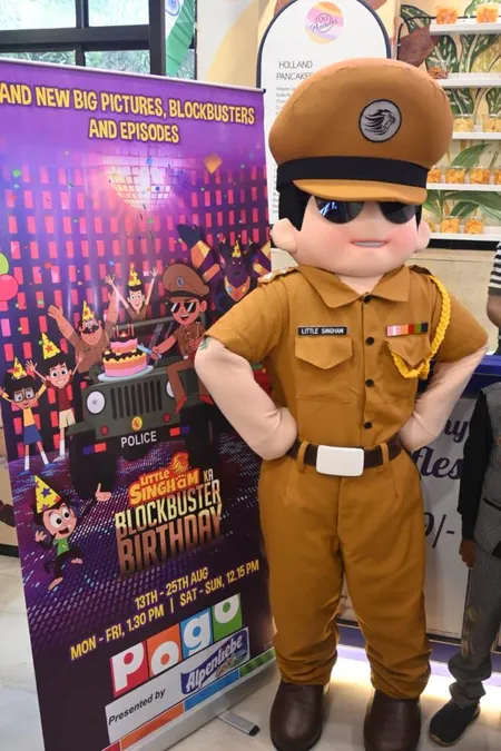 99 Pancakes Collaborates With Pogo to Celebrate Supercop Little Singham Blockbuster Birthday Launches New Curated Menu