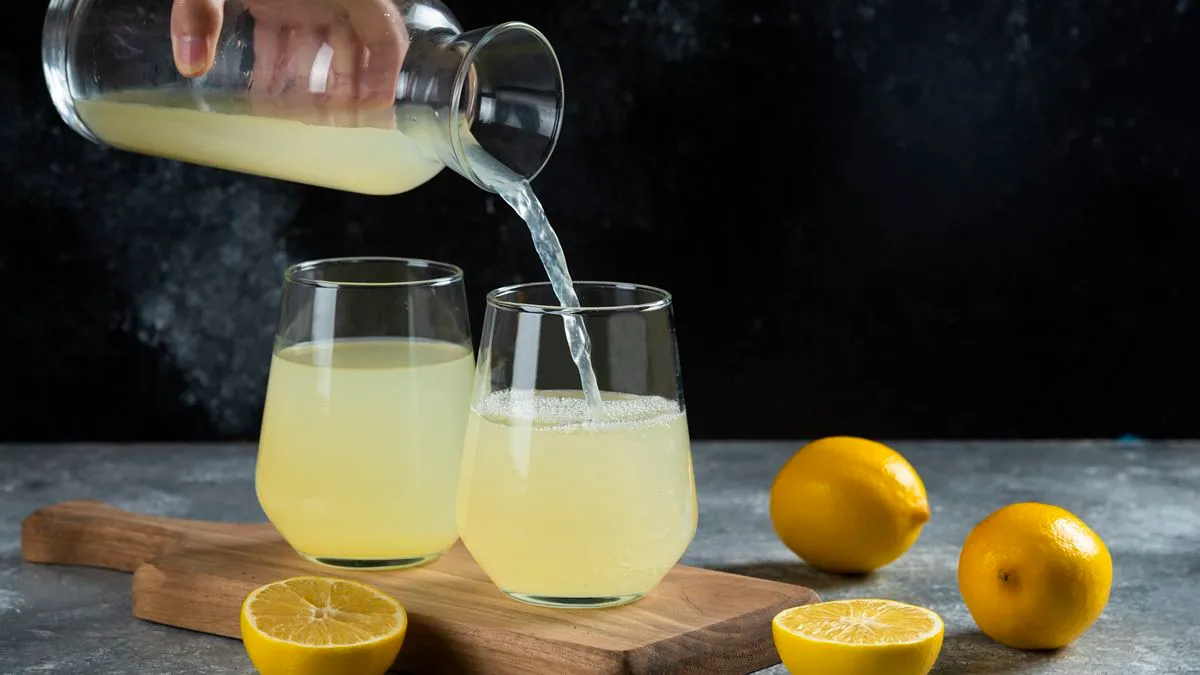health, lemon water