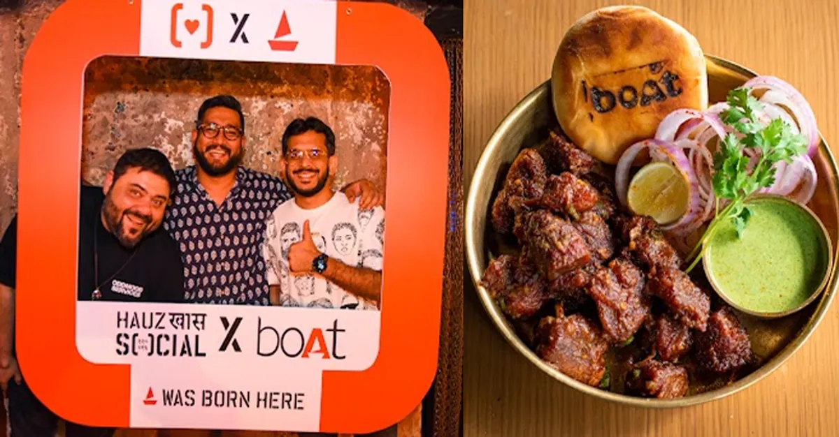 Hauz Khas SOCIAL dedicates wall art to boAt's cofounder Aman Gupta