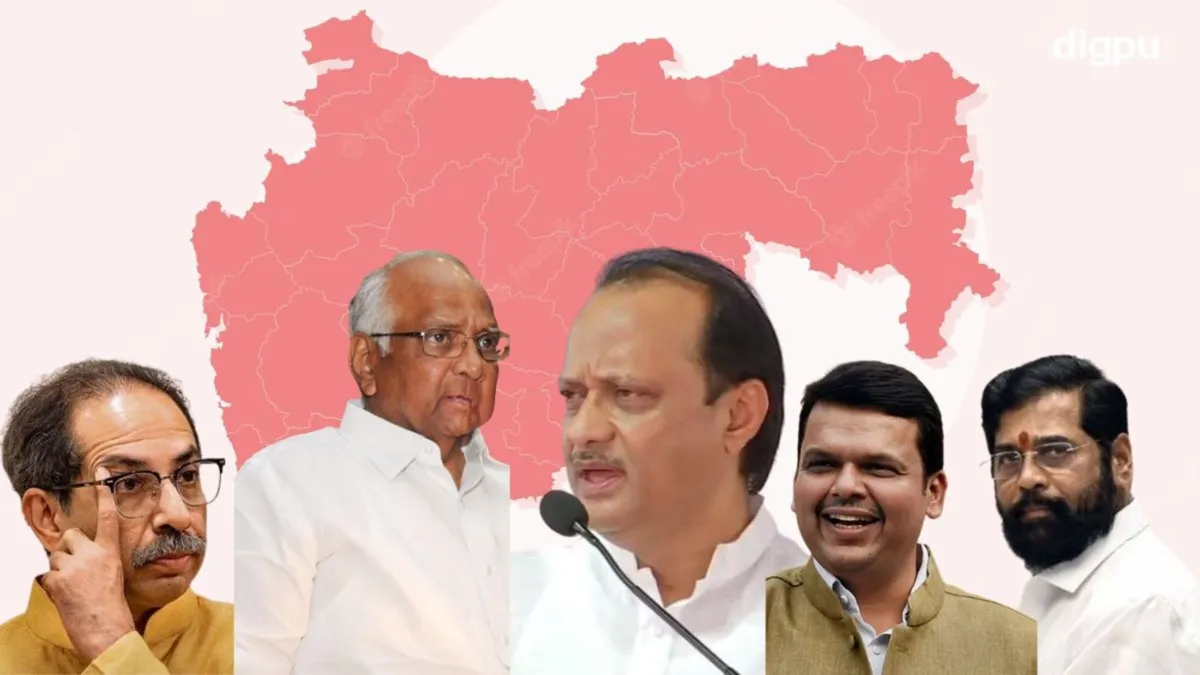 Rival Senas & NCPs, BJP and Cong battle for political supremacy in