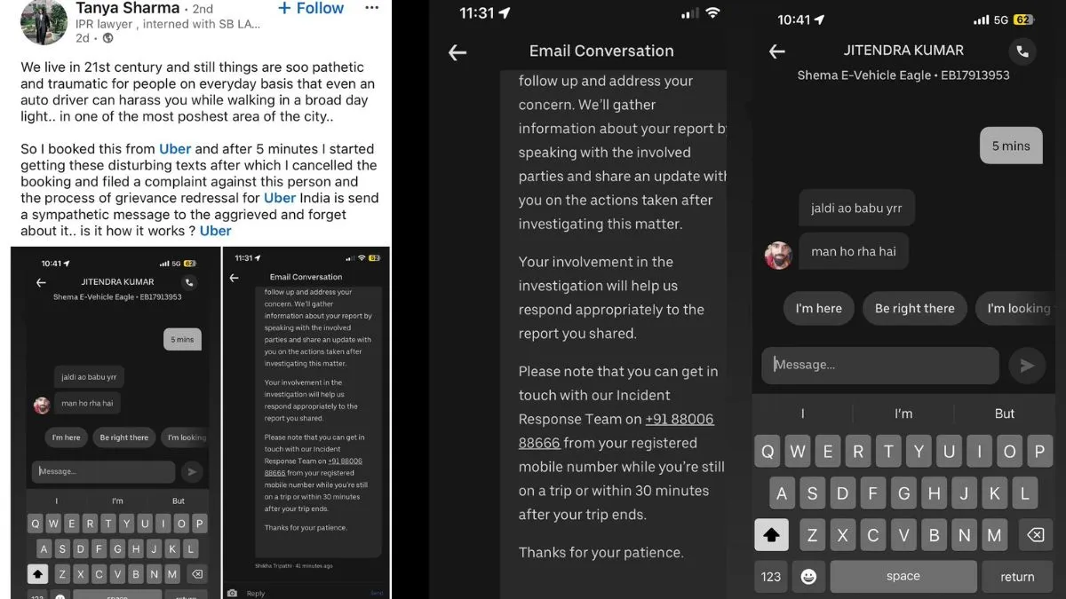 Viral uber cab driver post