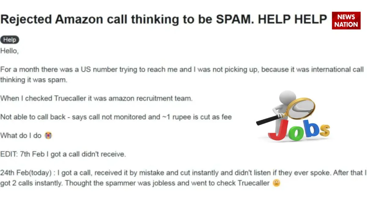 lost job due spam calls reddit user