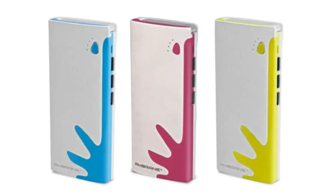 Ambrane power bank on sale p1122