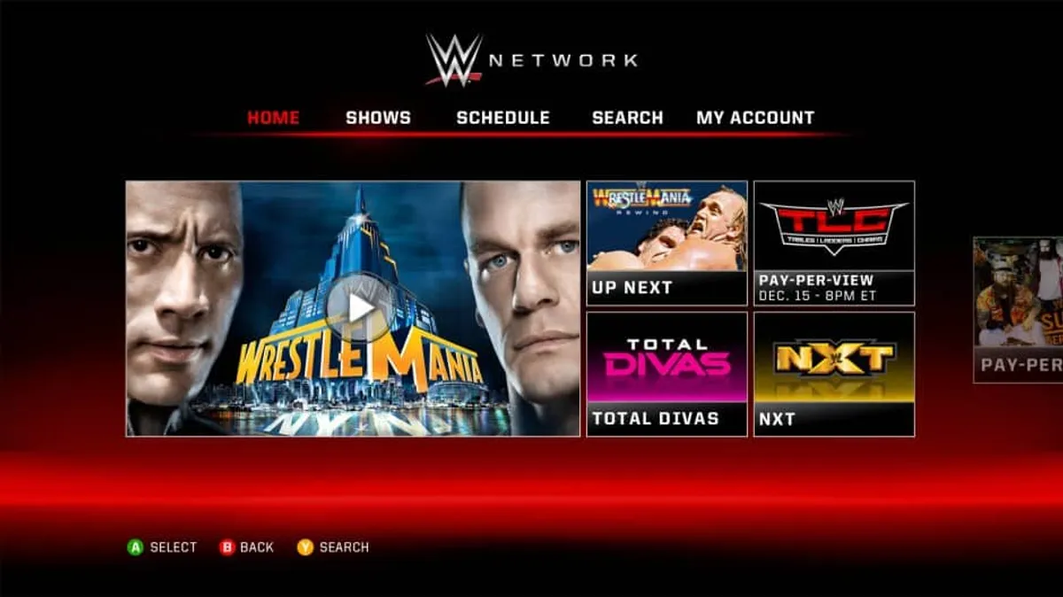 Wwe network account 2025 management