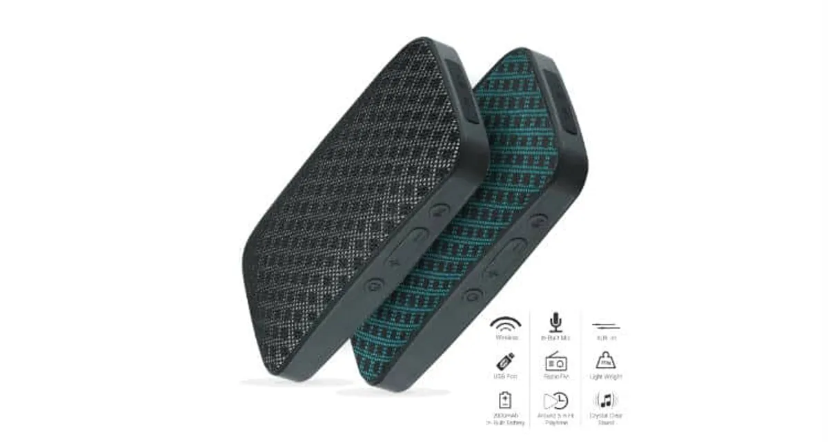 Portronics Launches the Slimmest yet a Powerful Wireless Speaker
