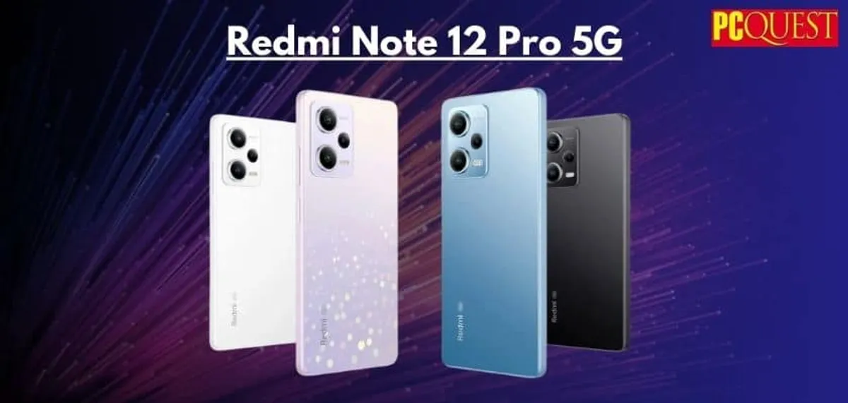 Redmi Note 12 Pro 5G - 6GB RAM, 128GB Storage, Polar White