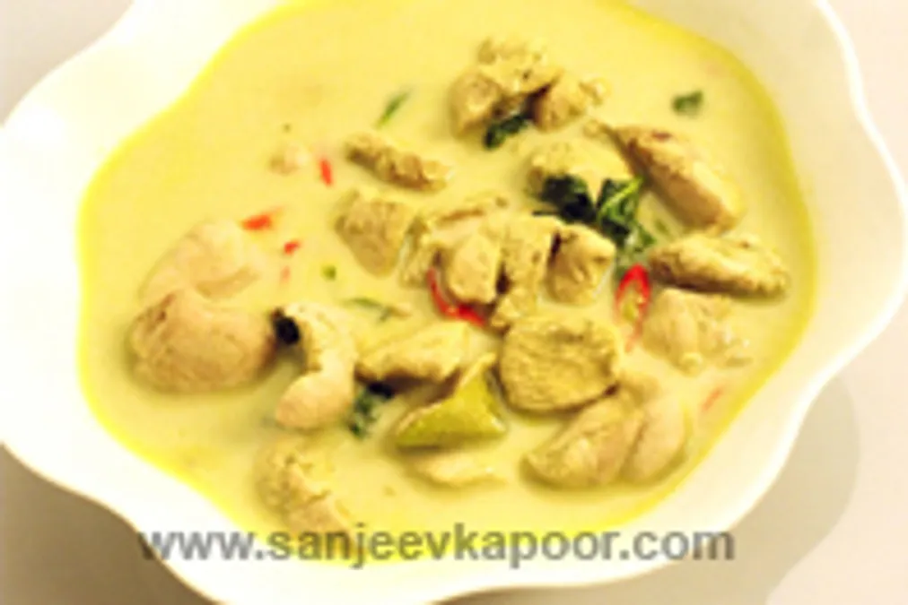 Sanjeev kapoor top thai green curry